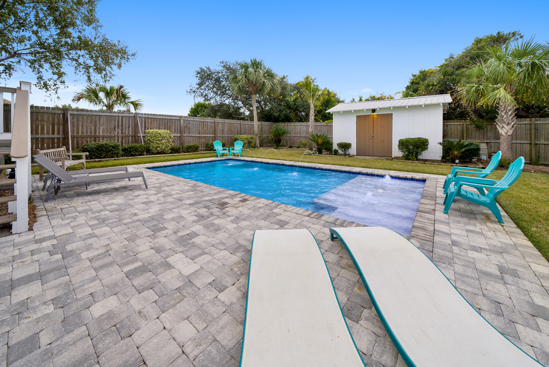 Heated Private Pools